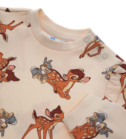 Baby girl's disney bambi pajamas