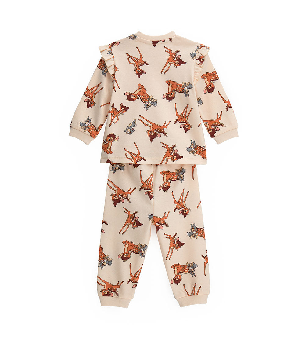 Baby girl's disney bambi pajamas-3