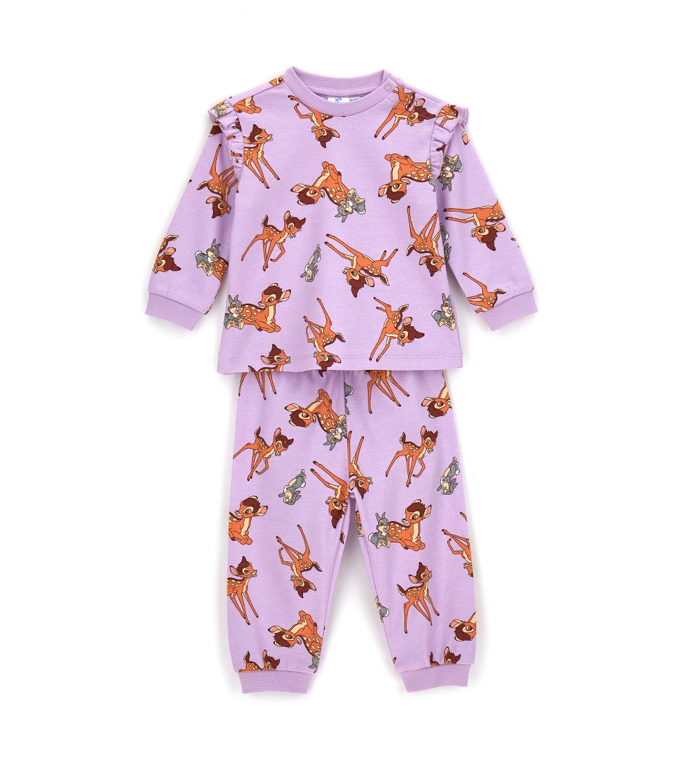 Baby girl's disney bambi pajamas-5