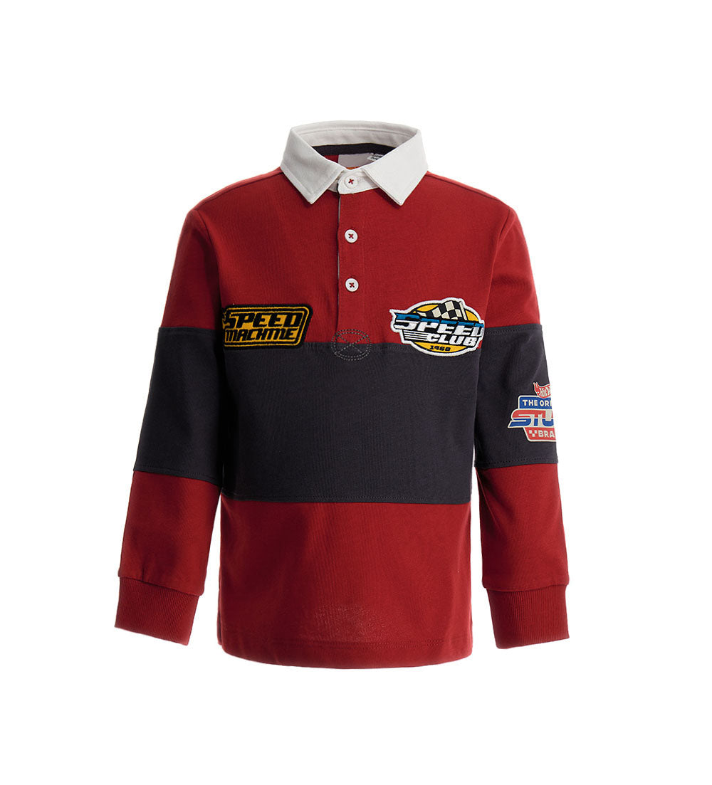 Boy's hot wheels polo