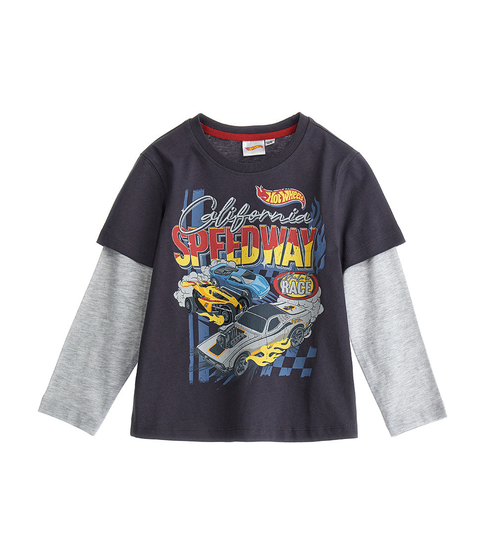 Boy's hot wheels t-shirt-6