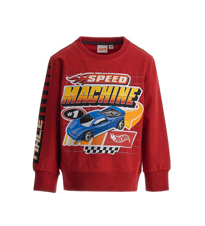 Boy's hot wheels sweatshirt-1