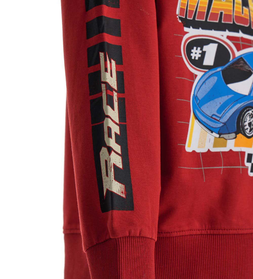 Boy's hot wheels sweatshirt-4