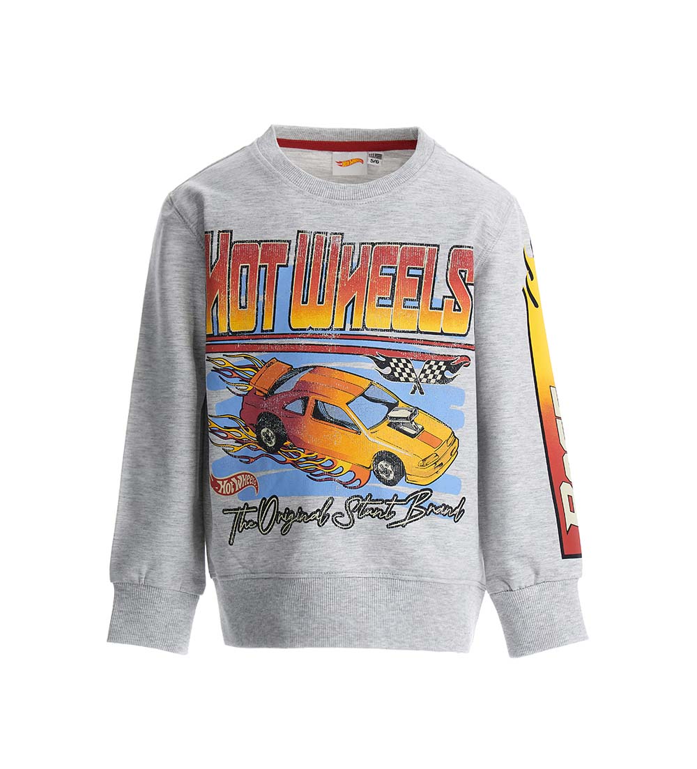 Boy's hot wheels sweatshirt-6