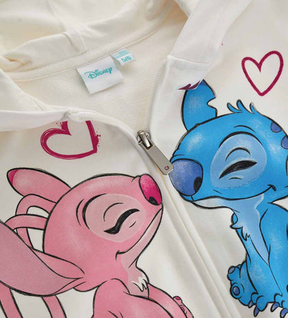 Girl's disney stitch hoodie