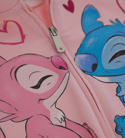 Girl's disney stitch hoodie