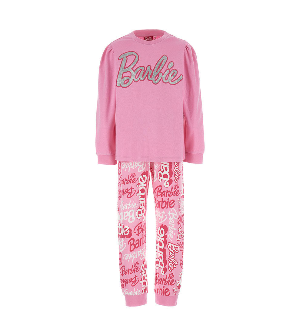 Girl's barbie pajamas-1