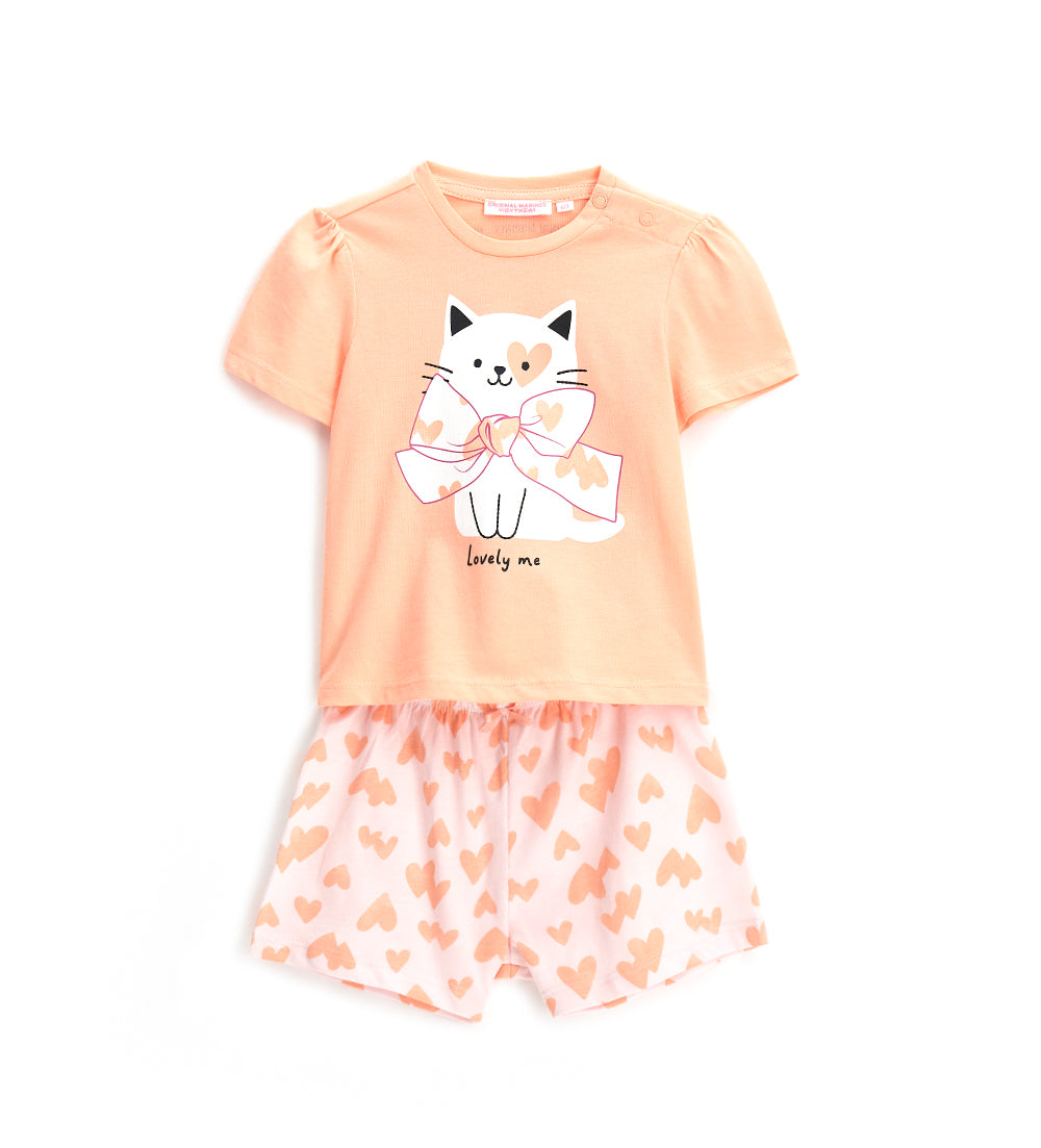 BABY GIRL'S SHORT PAJAMAS-500