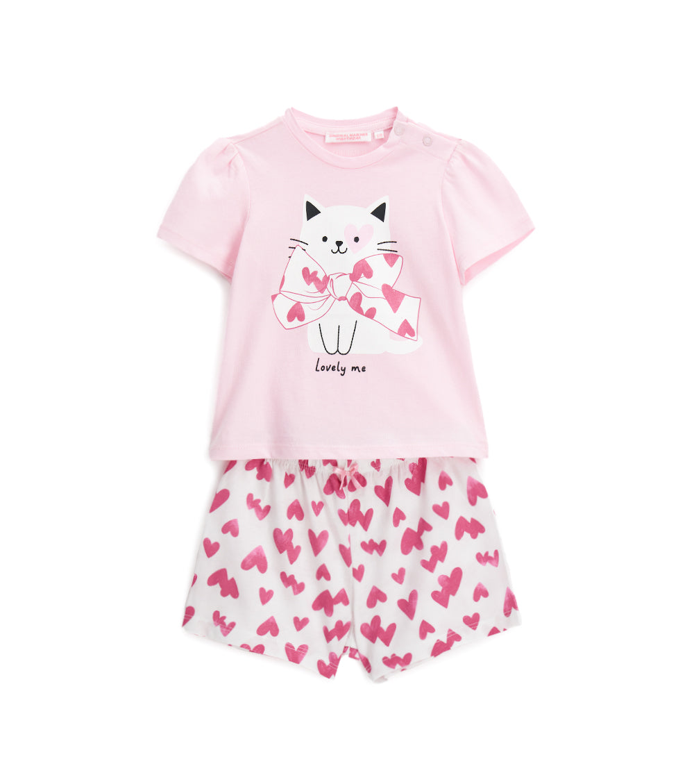 BABY GIRL'S SHORT PAJAMAS