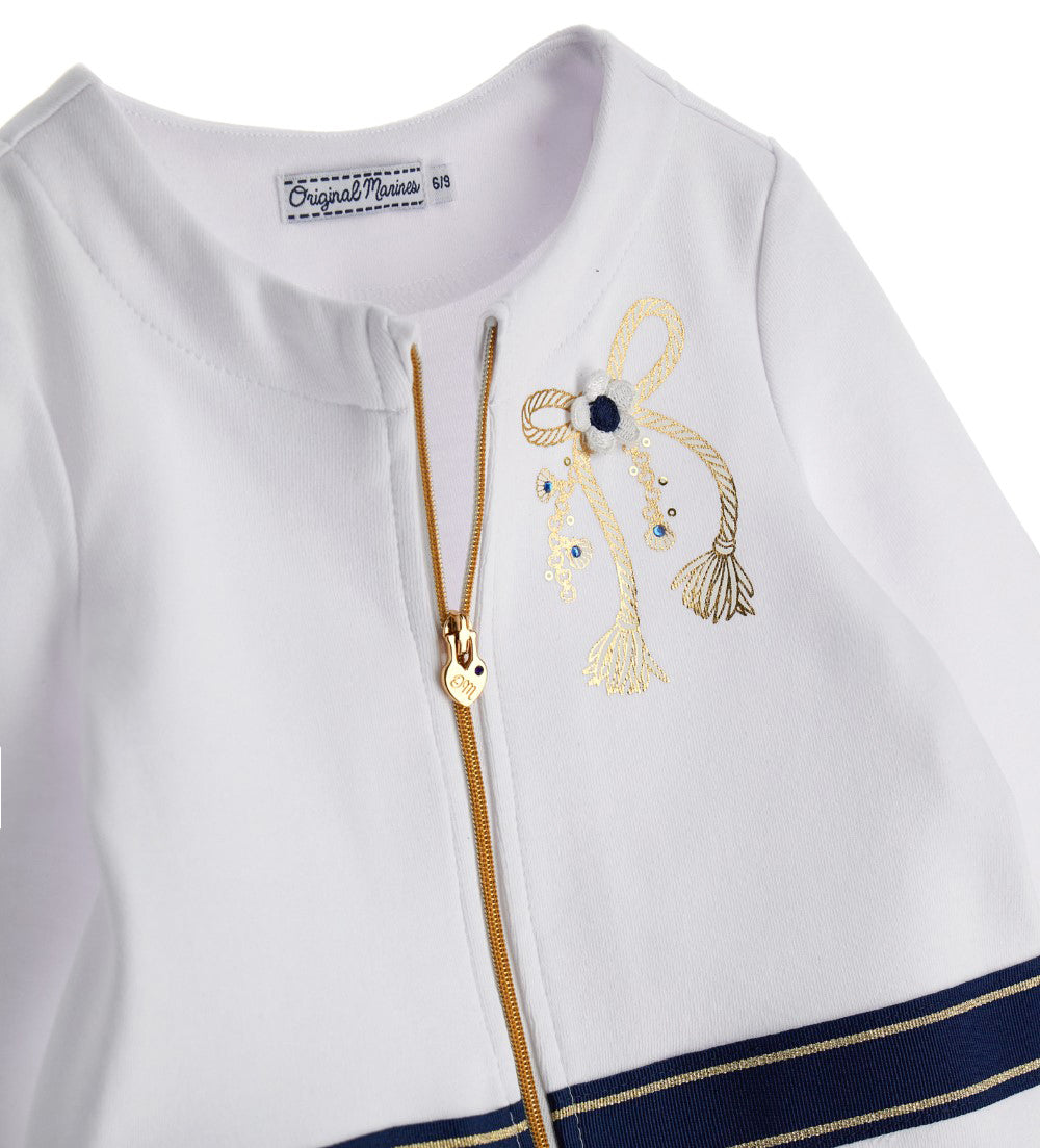 BABY GIRL'S JERSEY JACKET-500