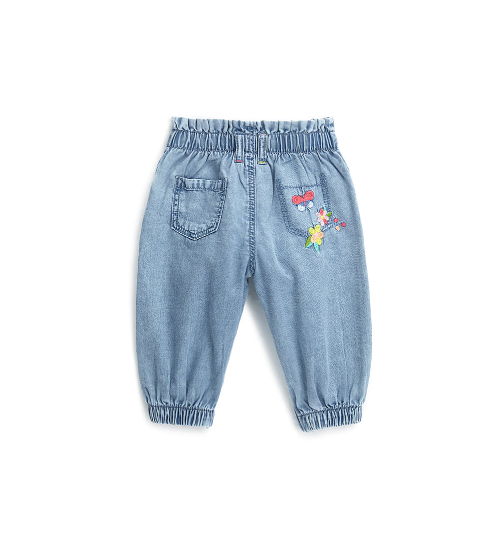 BABY GIRL'S DENIM JEANS-502