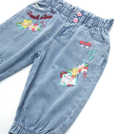 BABY GIRL'S DENIM JEANS-504