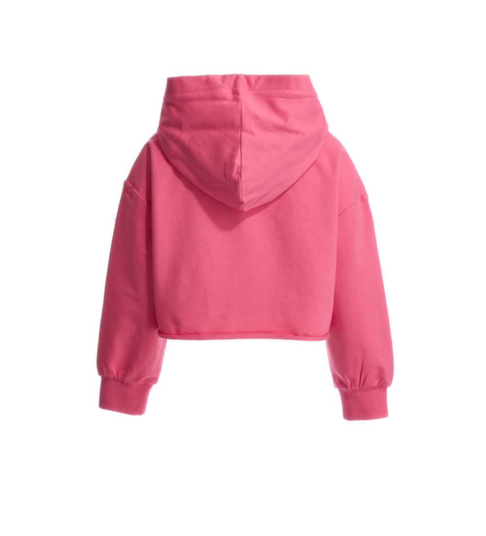 GIRL'S CROPPED SWEATSHIRT