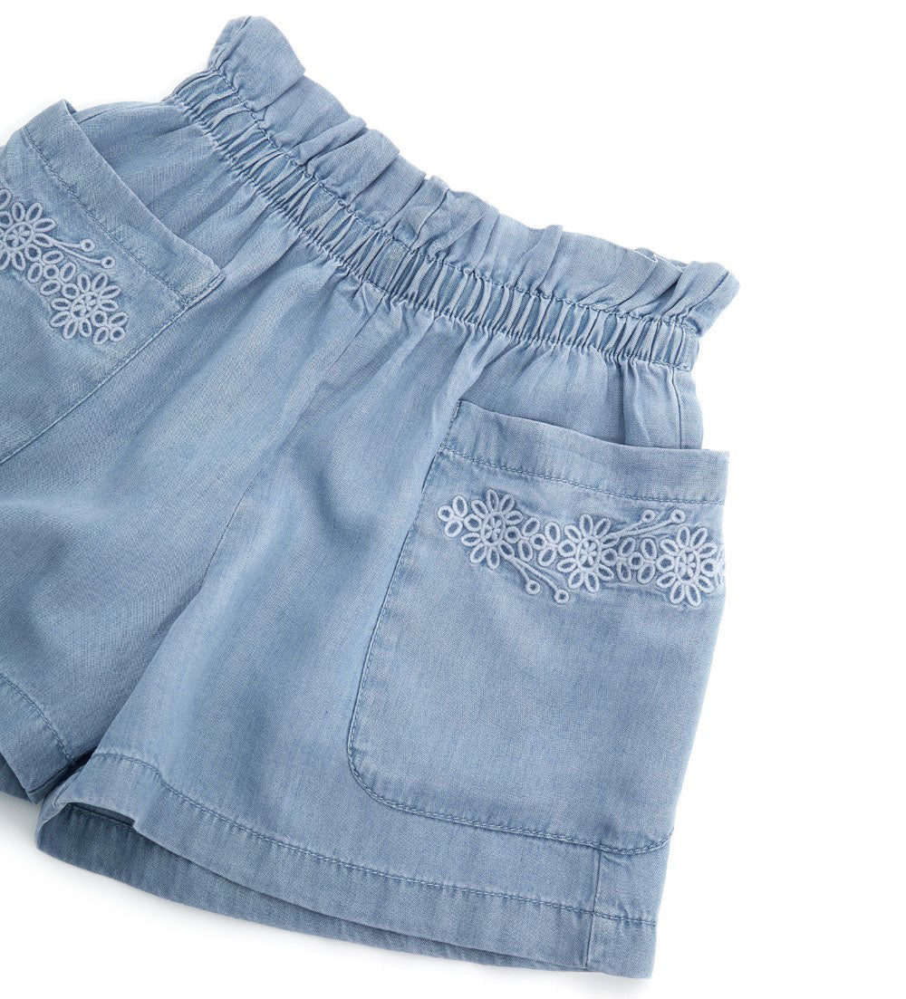 GIRL'S DENIM SHORTS