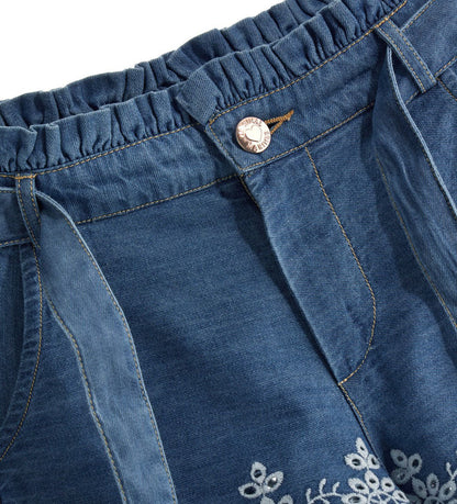 GIRL'S DENIM SHORTS