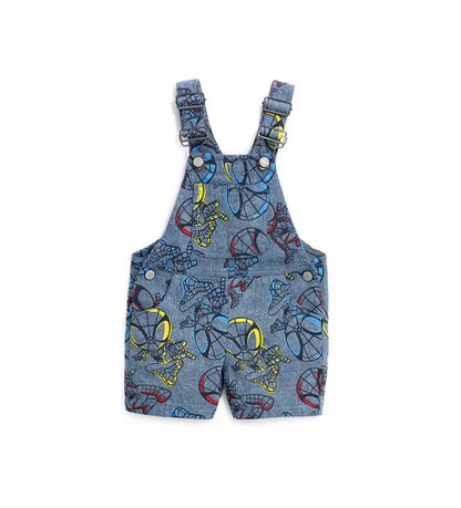 BABY BOY'S MARVEL SPIDER-MAN DUNGAREES-500