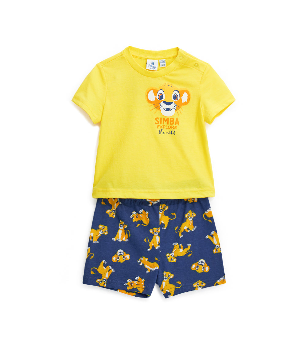 BABY BOY'S DISNEY LION KING SHORT PAJAMAS-504