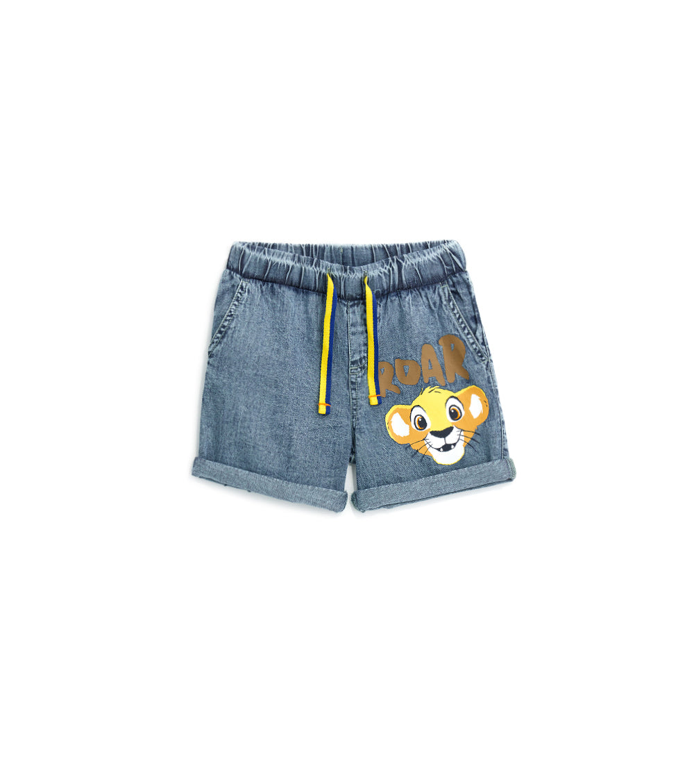 BABY BOY'S DENIM DISNEY SHORTS-500