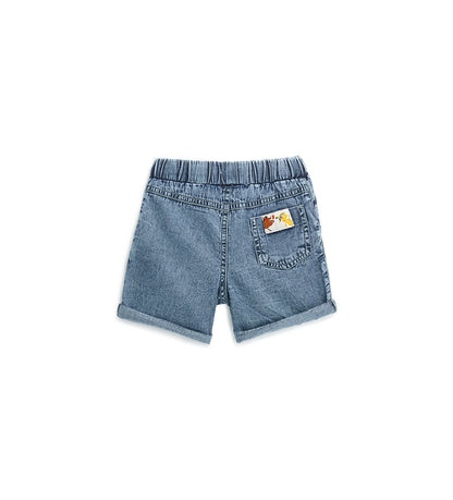 BABY BOY'S DENIM DISNEY SHORTS-502