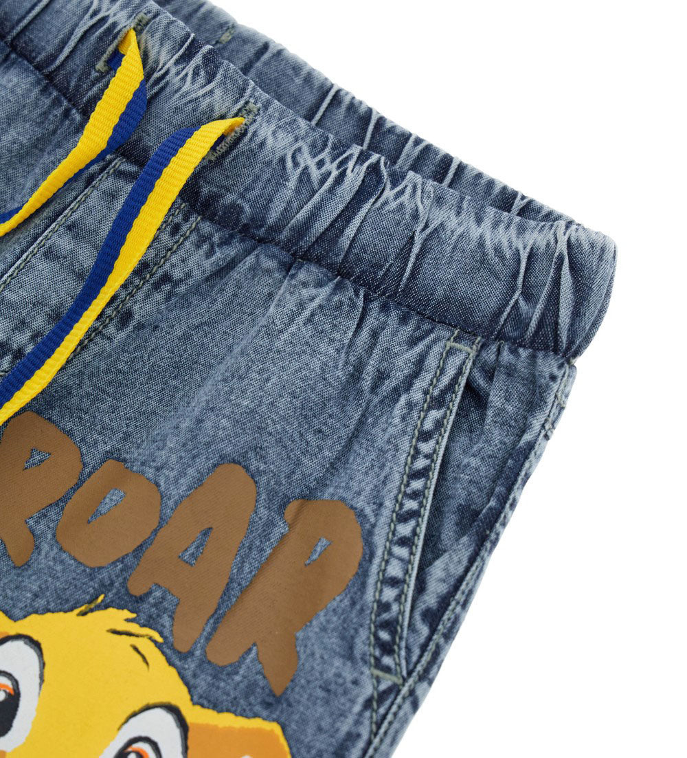 BABY BOY'S DENIM DISNEY SHORTS-504