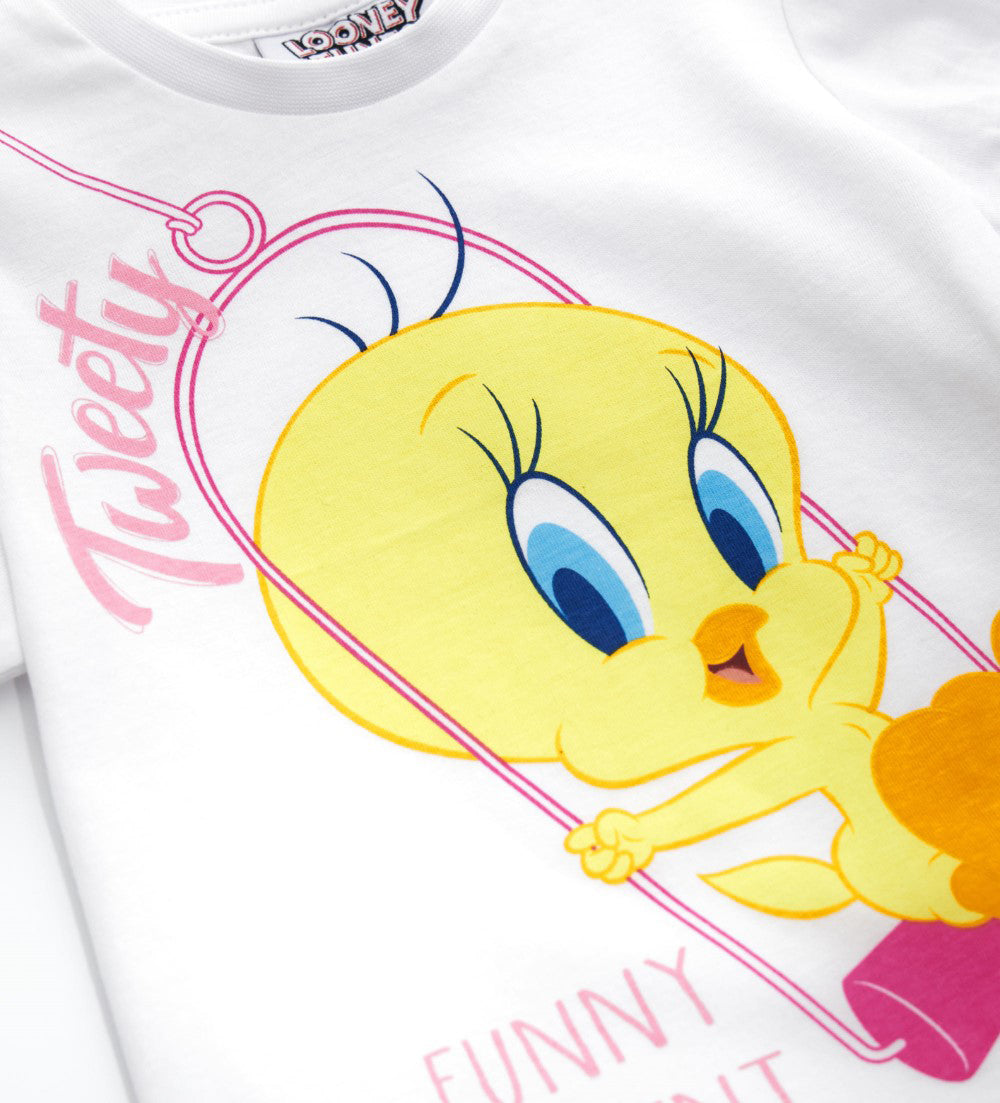 BABY GIRL'S LOONEY TUNES TWEETY PAJAMAS-500