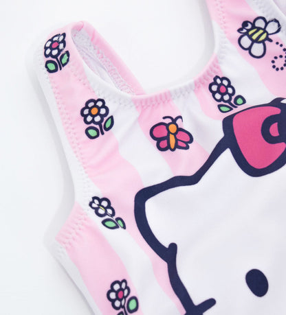 BABY GIRL'S HELLO KITTY ONE-PIECE SWIMSUIT