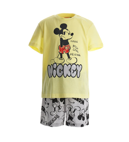 BOY'S DISNEY MICKEY SHORT PAJAMAS