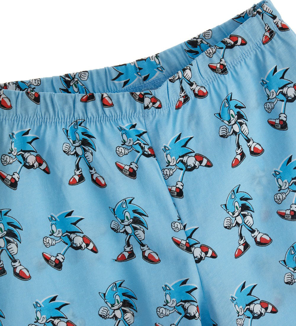 BOY'S SONIC SHORT PAJAMAS