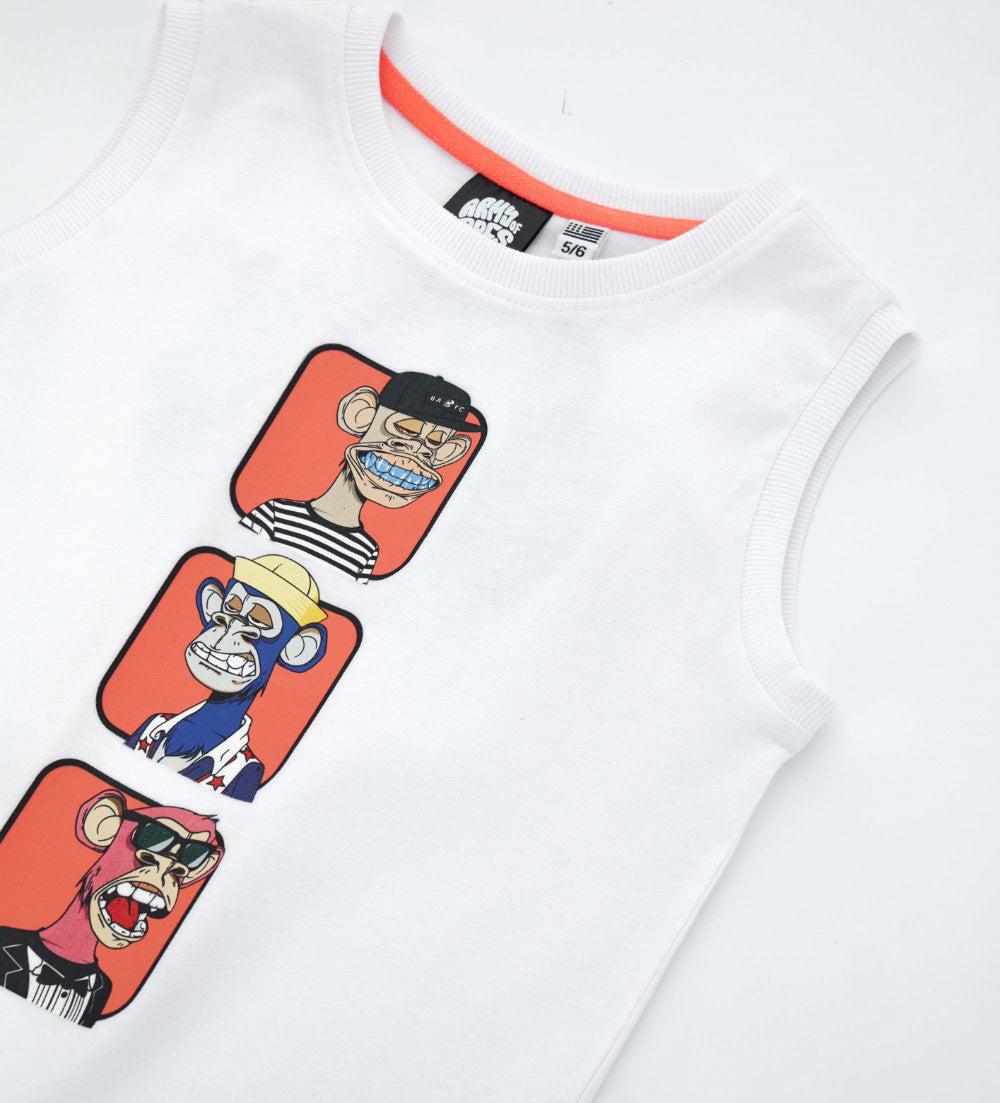Boy's Army Of Apes Tank Top-1
