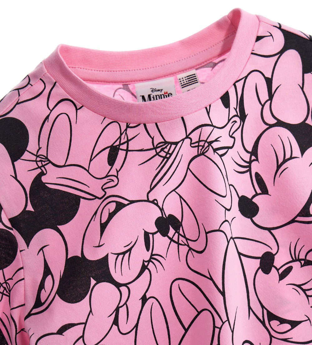 GIRL'S DISNEY MINNIE SHORT PAJAMAS-500