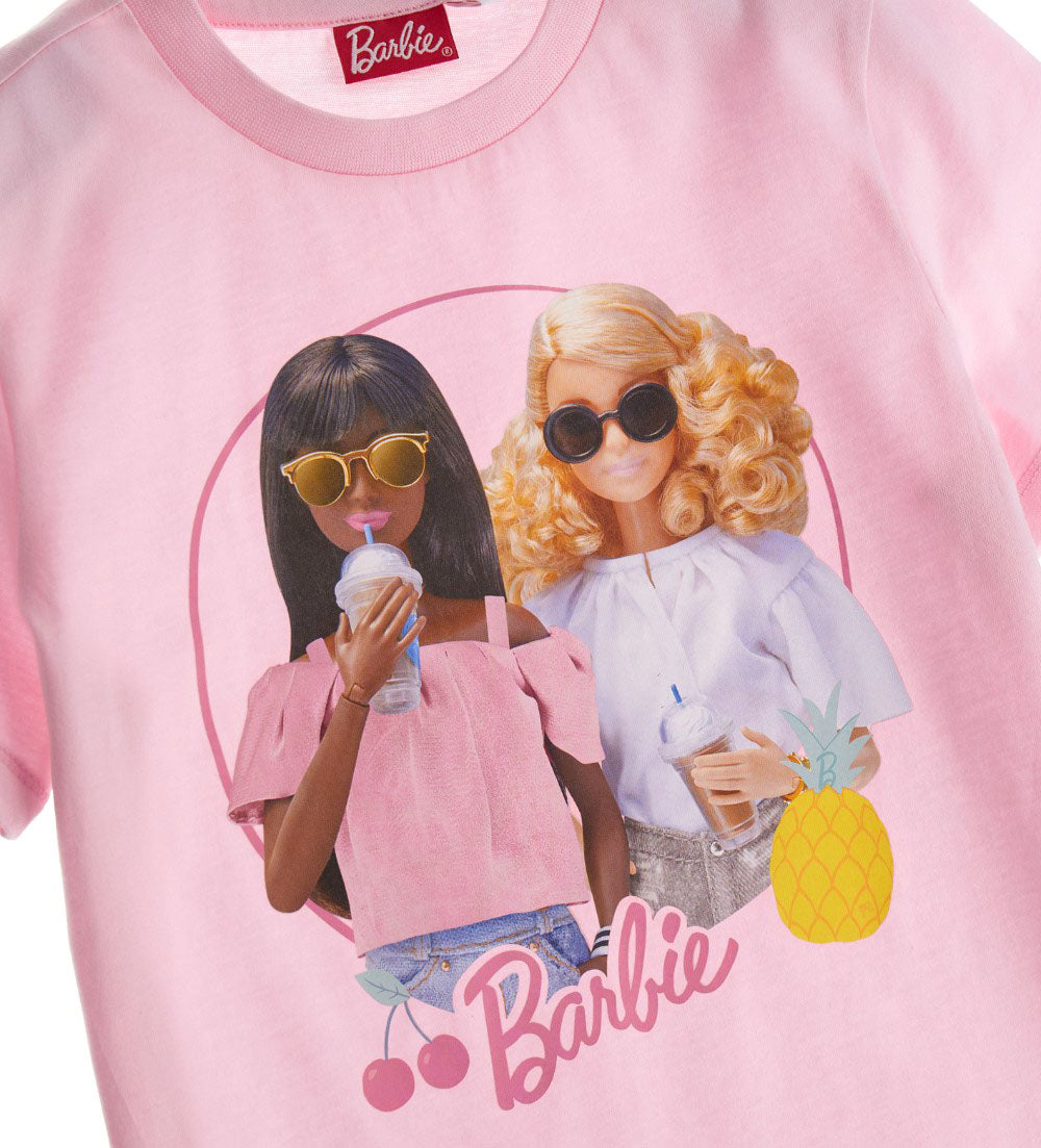 GIRL'S BARBIE SHORT PAJAMAS