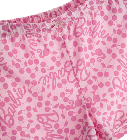 GIRL'S BARBIE SHORT PAJAMAS