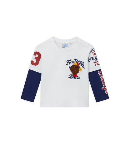 Baby boy's double sleeve t-shirt