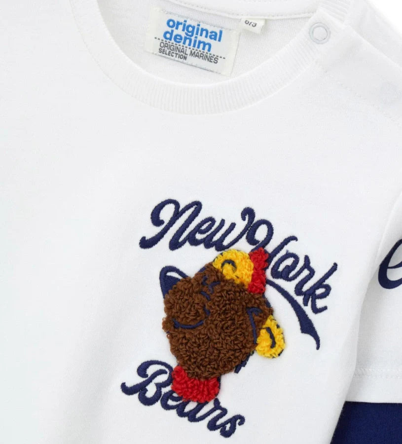 Baby boy's double sleeve t-shirt