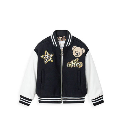 Baby girl's bomber jacket