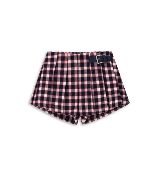 Baby girl's tartan shorts