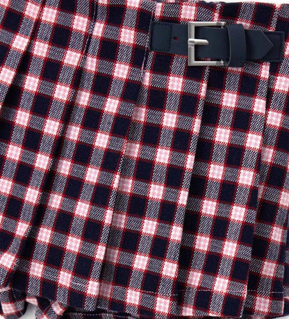 Baby girl's tartan shorts