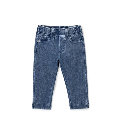 Baby girl's denim leggings