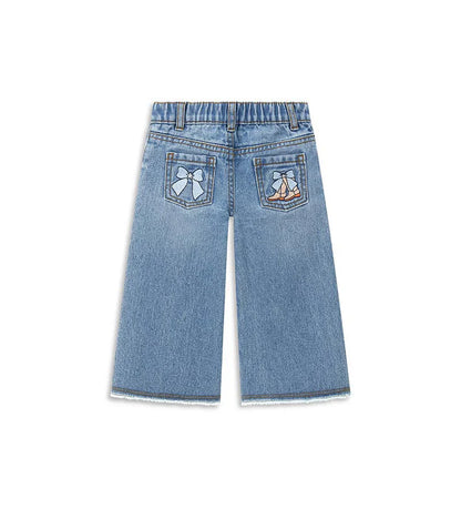 Baby girl's denim jeans