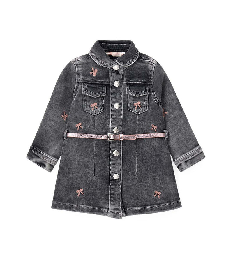 Baby girl's denim dress