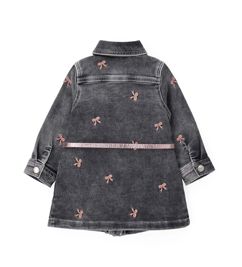 Baby girl's denim dress