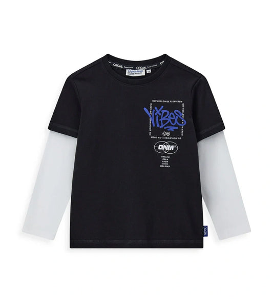 Boy's double sleeve t-shirt