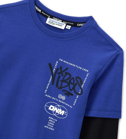 Boy's double sleeve t-shirt