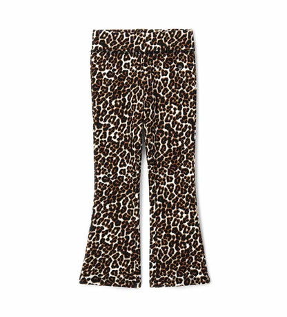 Girl's bell-bottom leggings