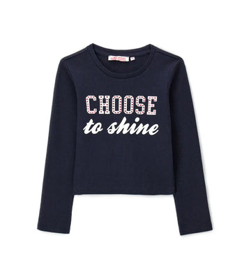 Girl's crop t-shirt