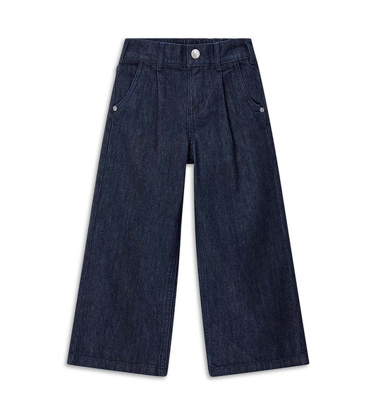 Girl's wide leg jeans