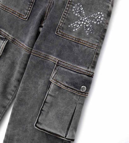 Girl's denim trouser