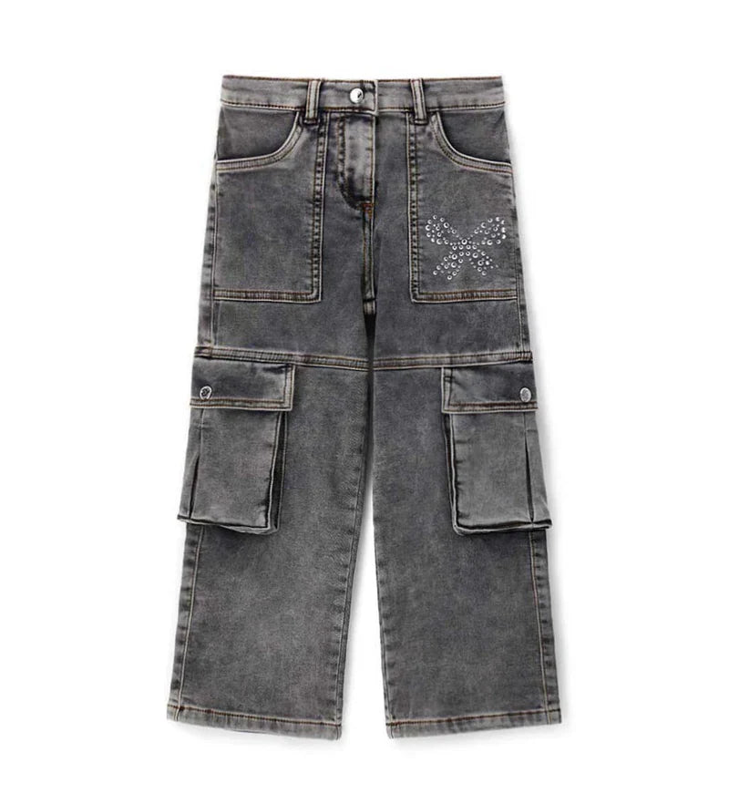 Girl's denim trouser