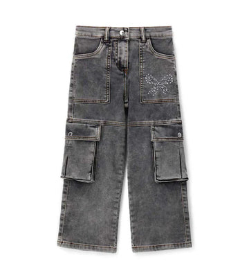 Girl's denim trouser
