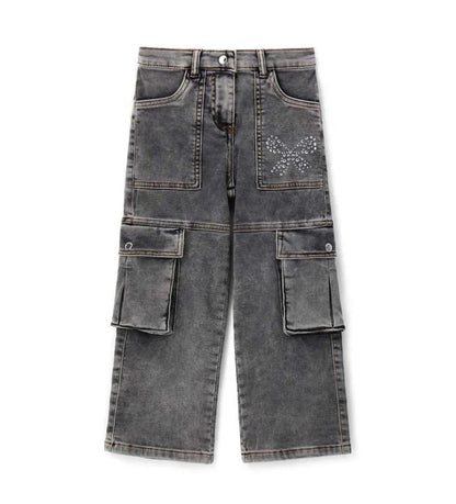 Girl's denim trouser